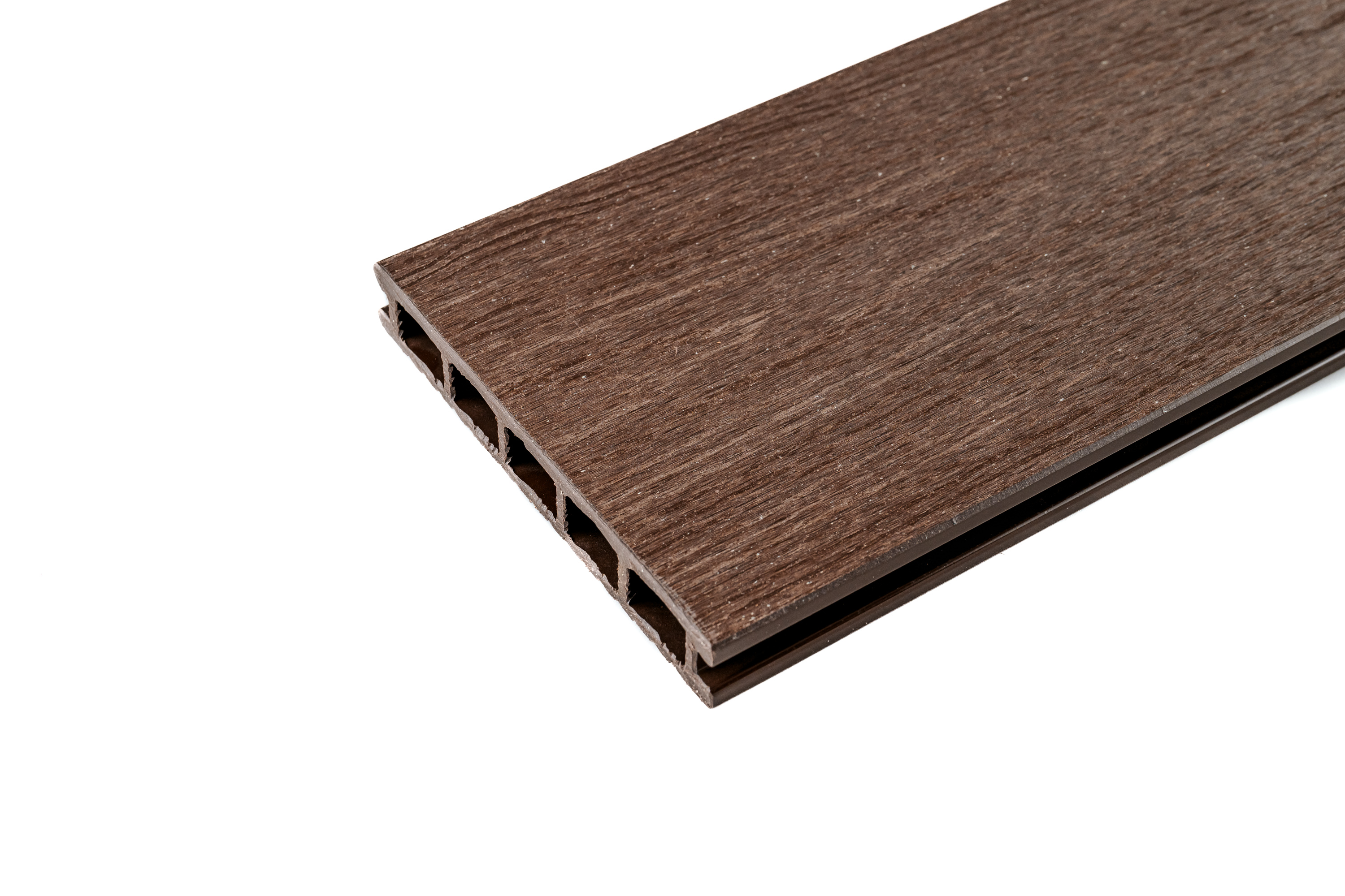 Террасная доска МПК Пустотелая 150x24 2D Тиснение