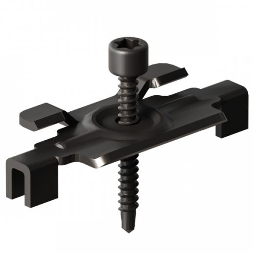 DECKFIX клипса + саморез для алюминия